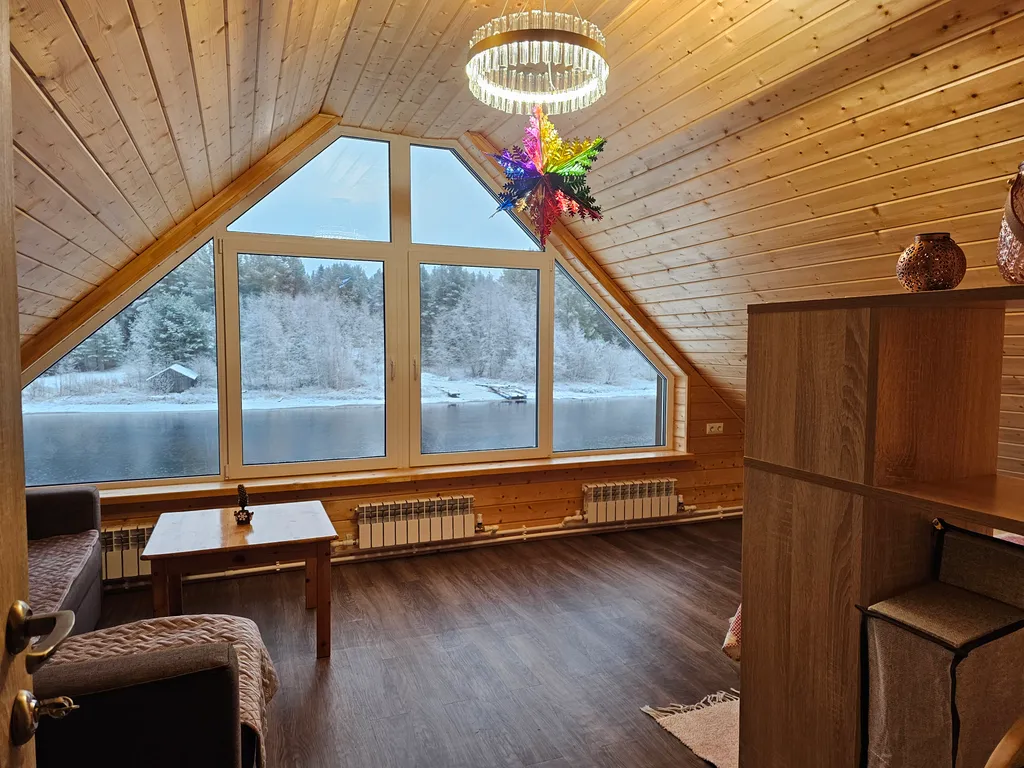 Апартамент с видом на залив Ладожского озера