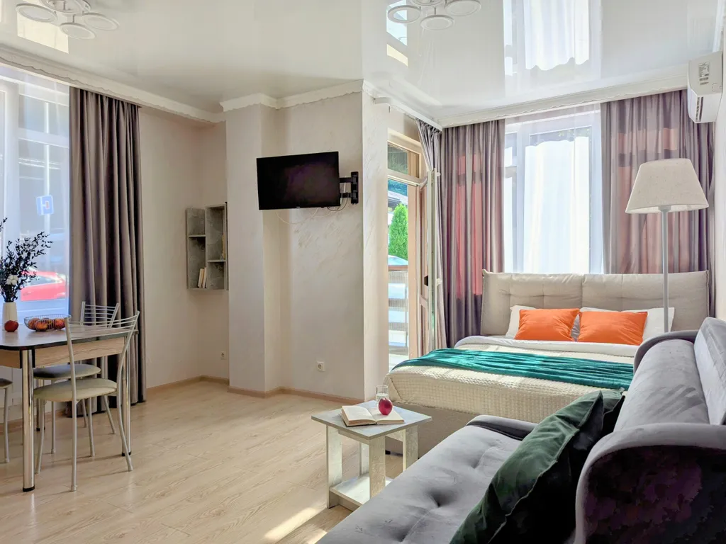 Квартира Уютная студия в спокойной локации — аренда посуточно в Красная Поляна