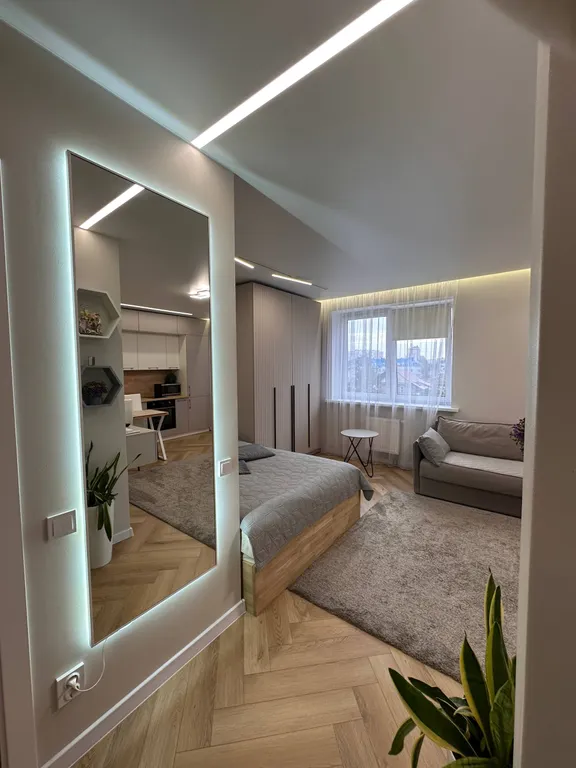 Уютная квартира студия с хорошим расположением недалеко от центра