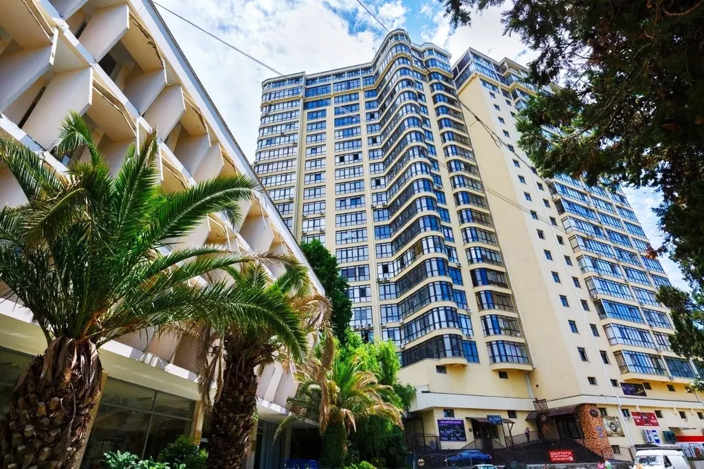 Квартира Квартира Чудесная студия с видом на море и Дендрарий — Сочи