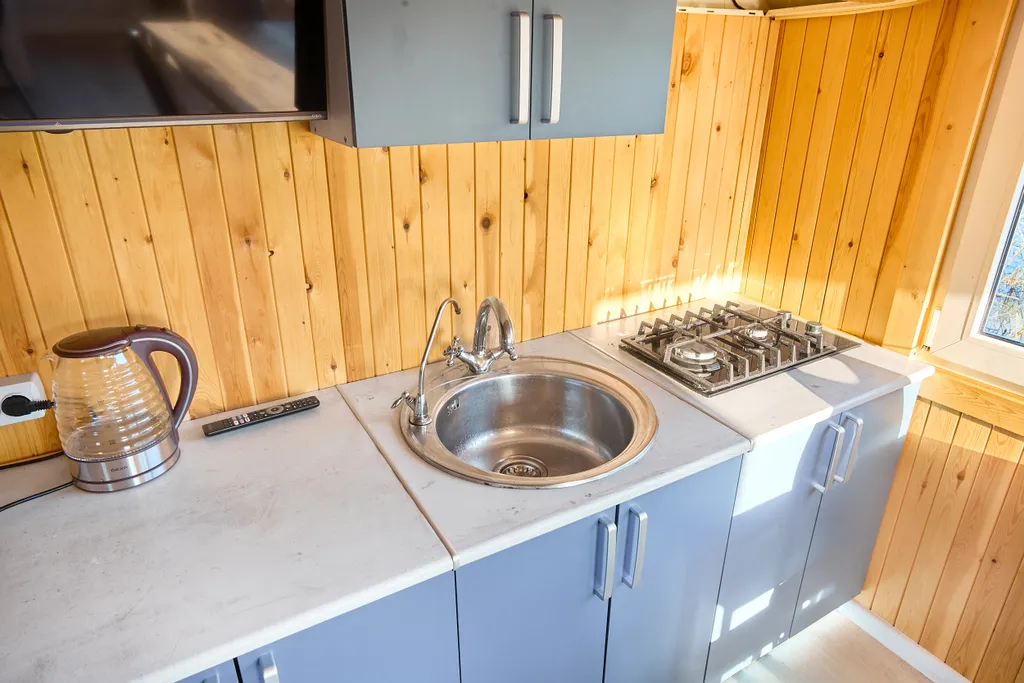 Плавдом Добрый мыс с баней на Онего