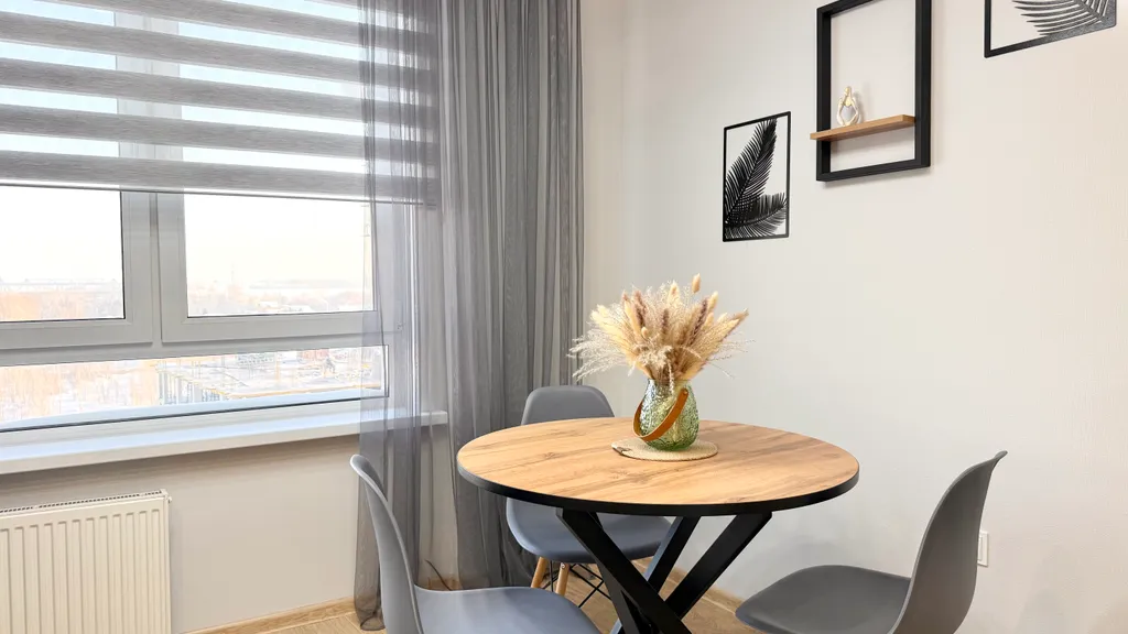 Уютная квартира у Аквапарка с видом на Обь