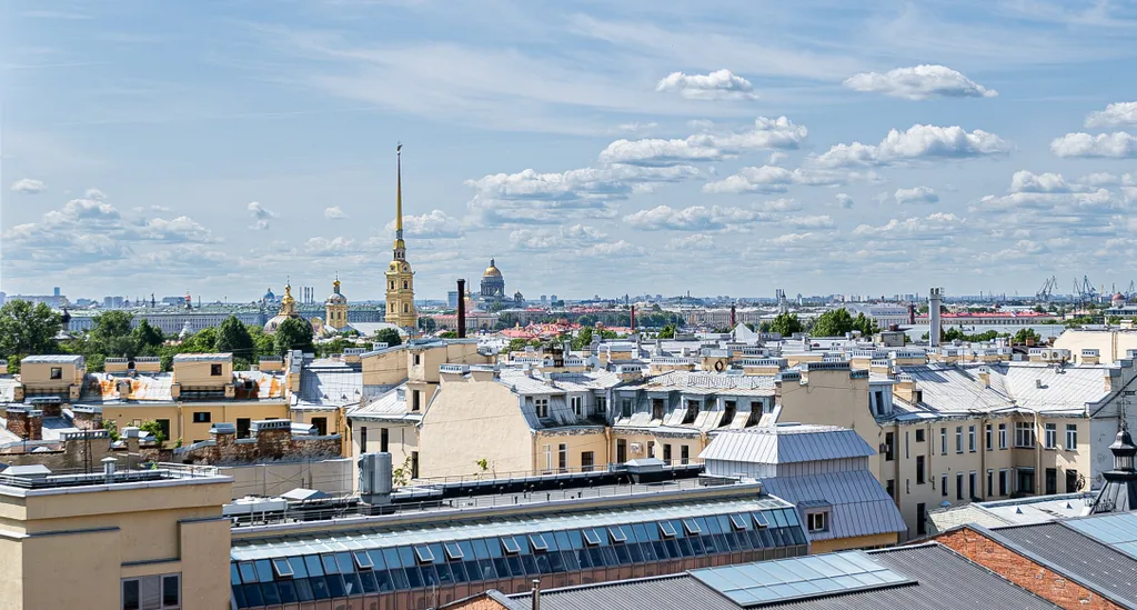 Видовая квартира с террасой — аренда посуточно в Санкт-Петербург
