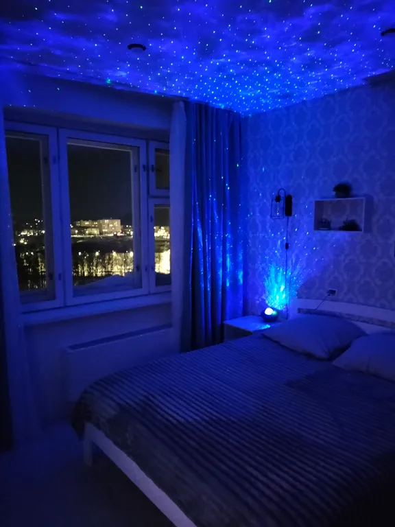 Уютная квартира с видом на берёзовую рощу