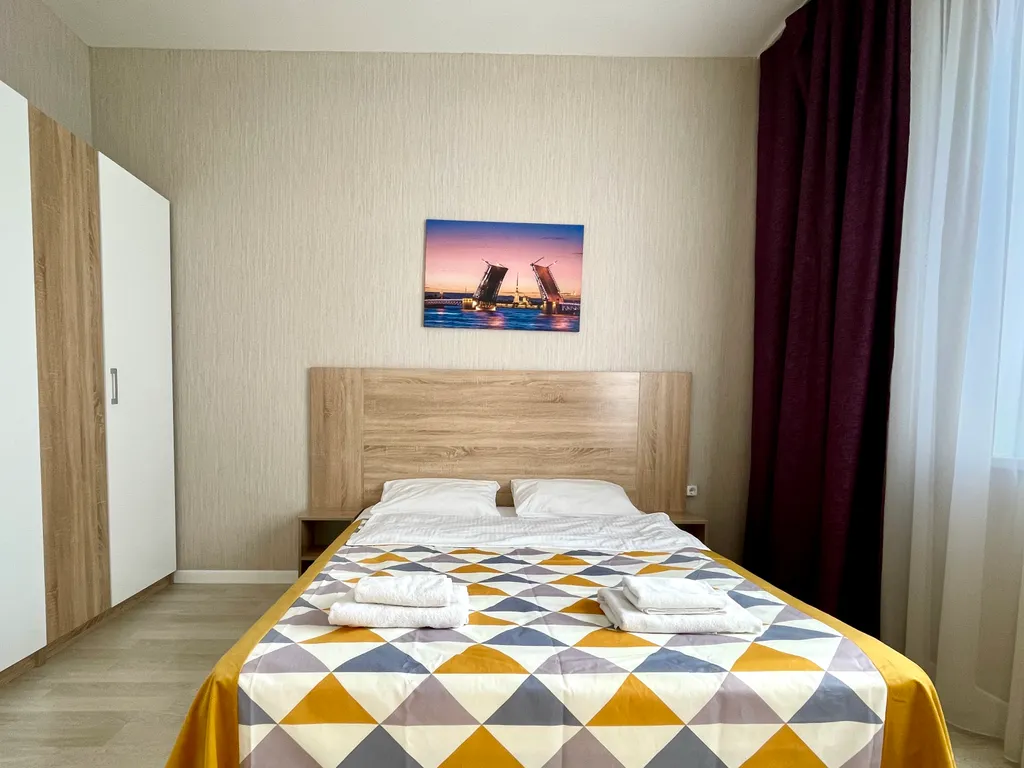 Квартира Апартаменты с кухней-гостинной, отдельной спальней у аэропорта Пулково — Санкт-Петербург