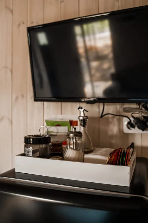 Уютный дом в сосновом лесу