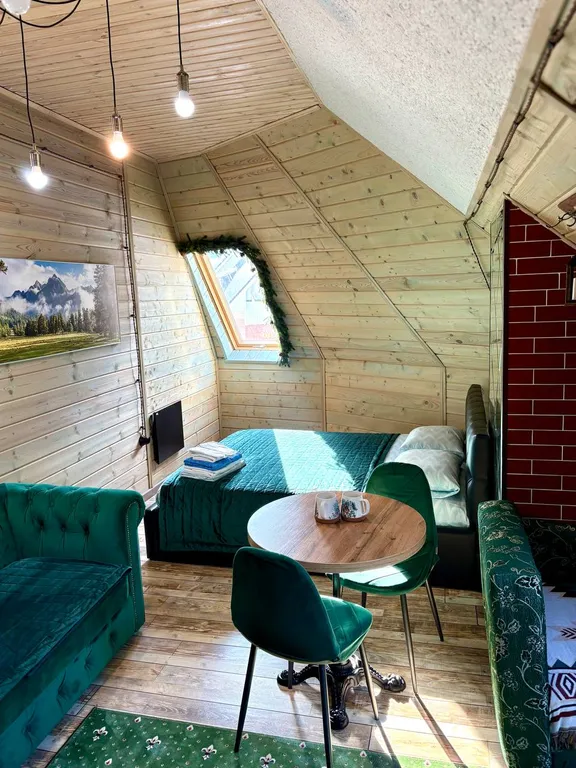 Квартира Квартира Семейная студия в центре посёлка Домбай — Домбай