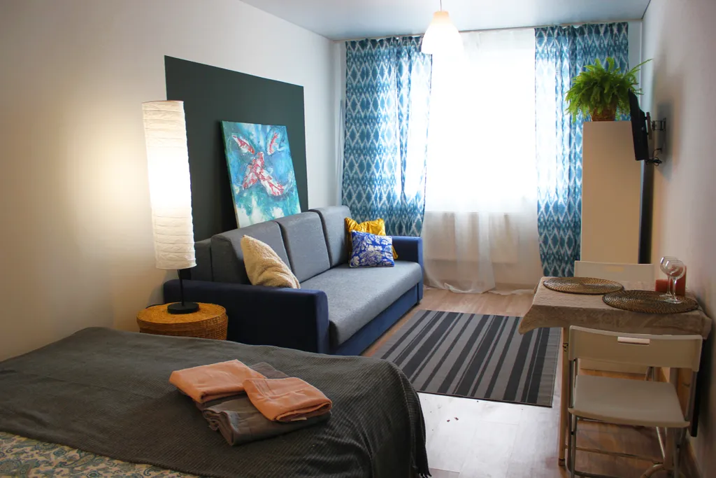 Апартаменты Глубина  в современном апарт-комплексе бизнес класса.