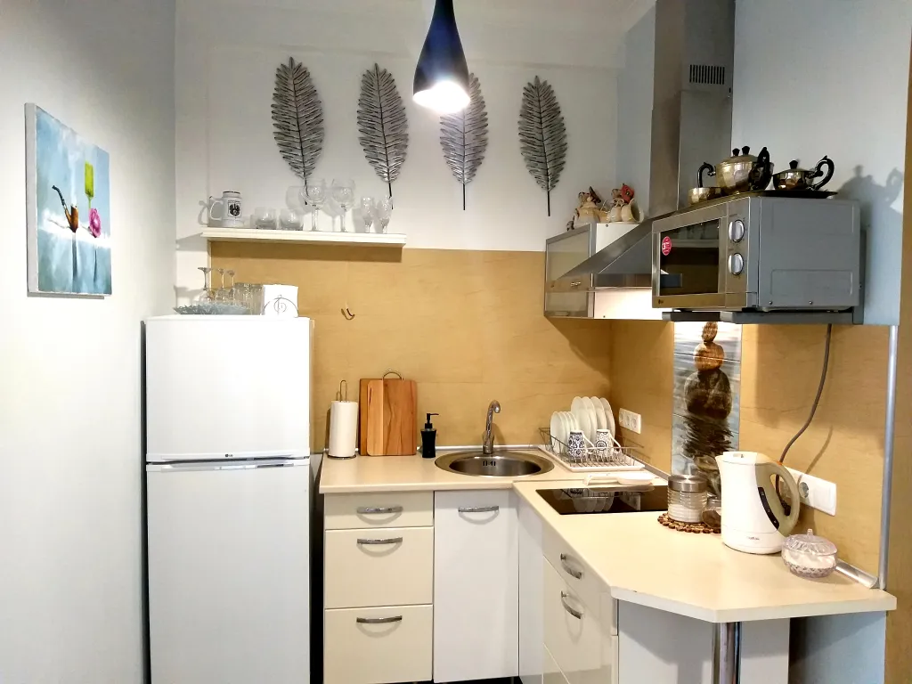 Уютная квартира с захватывающим видом на море и гору Аю-Даг