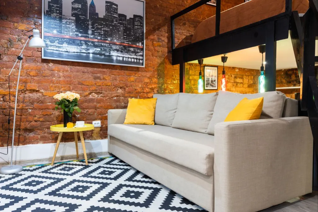 2уровневая стильная квартира