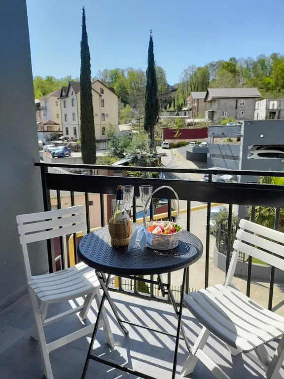 Уютная квартира с балконом в спальном районе