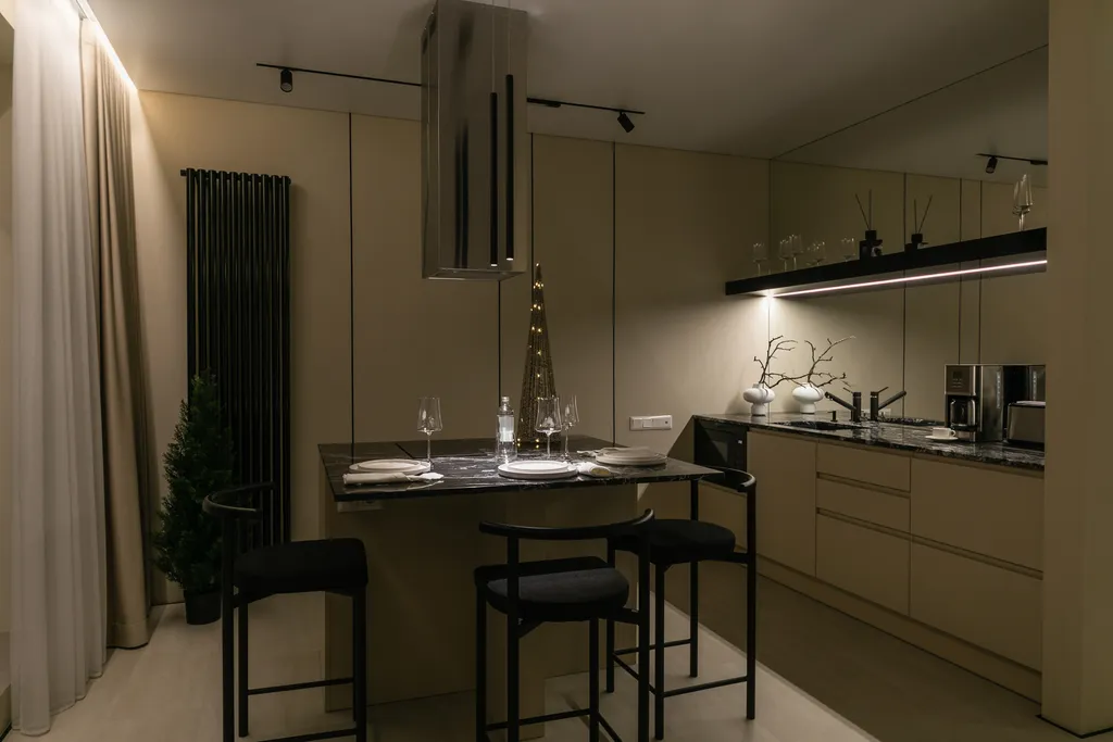 Премиум апартамент Loca loft с видом на пруд