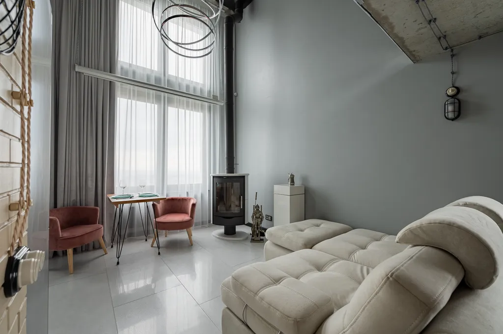 Роскошная двухуровневая квартира