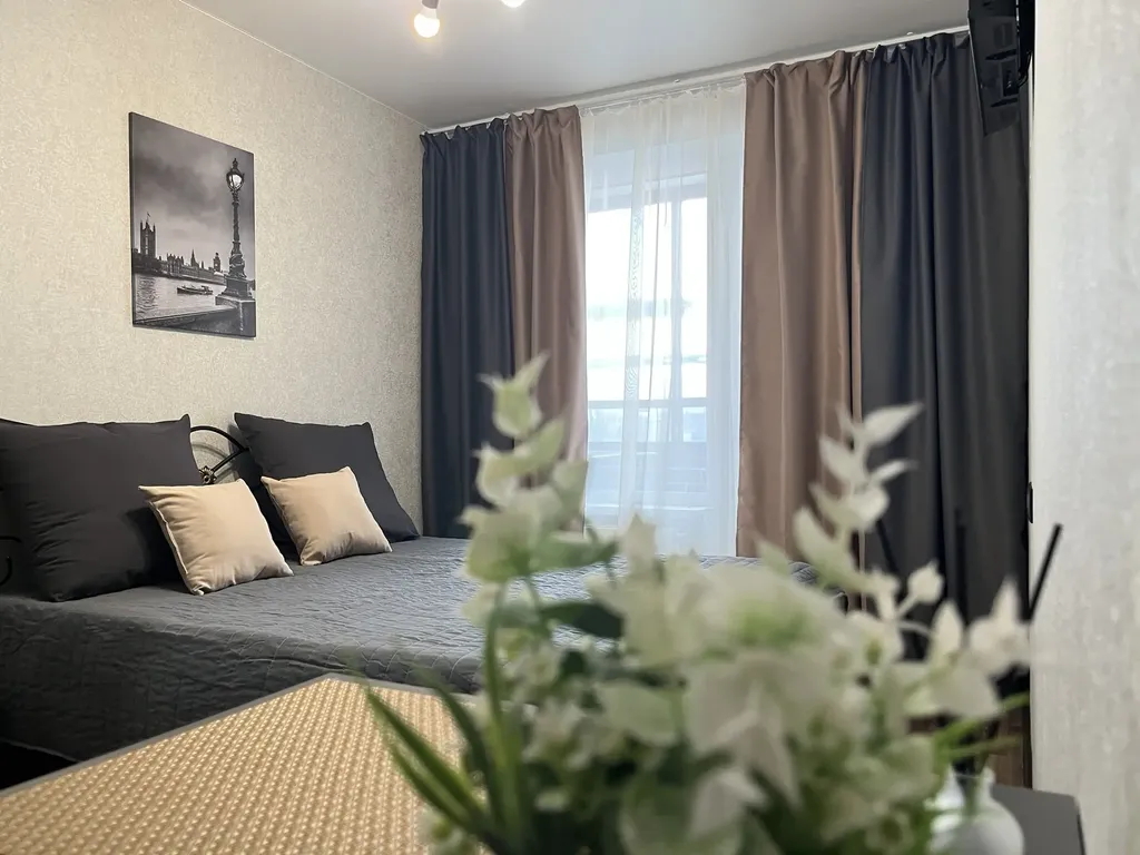 Квартира Прекрасная студия в новом дoмe пoвышeннoй комфортноcти — аренда посуточно в Воронеж