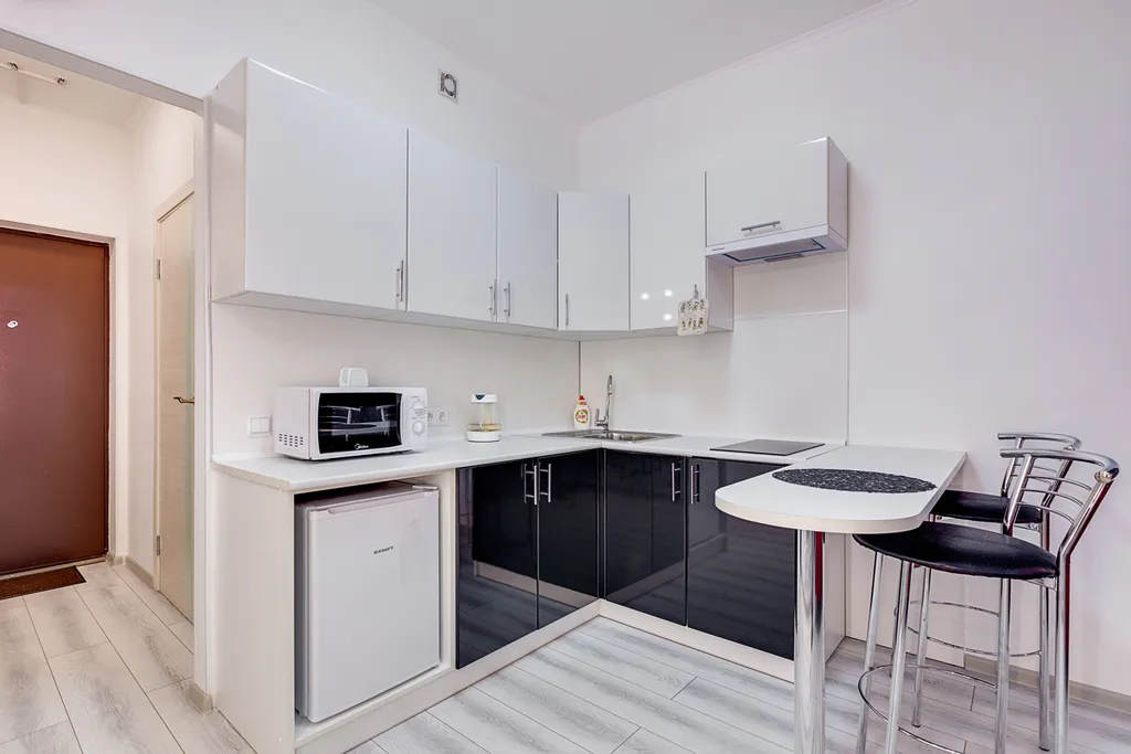 Уютная студия на берегу реки