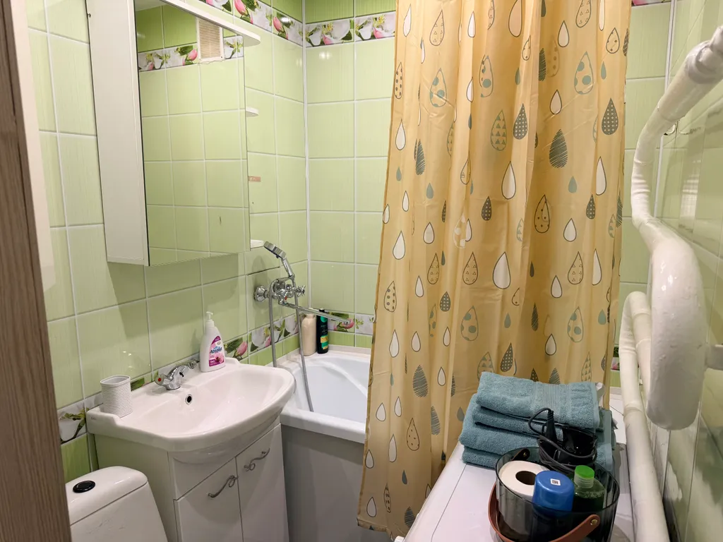 Уютная двухкомнатная квартира в тихом районе города