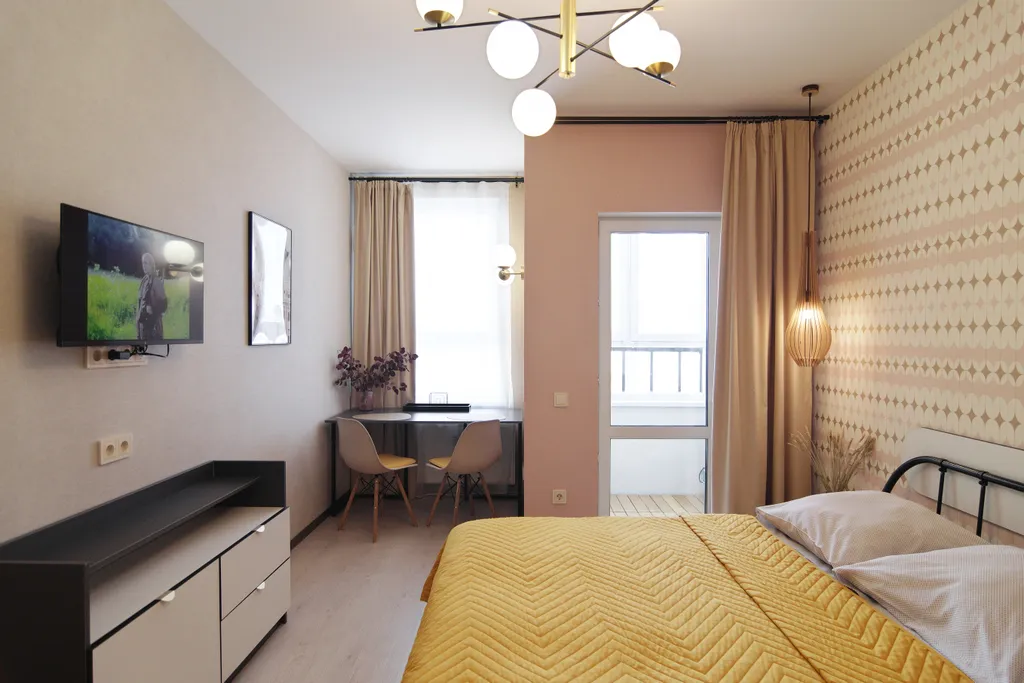 Видовая студия с евроремонтом на Самаровской