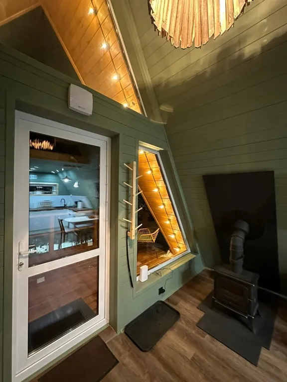 Видовой дом с камином