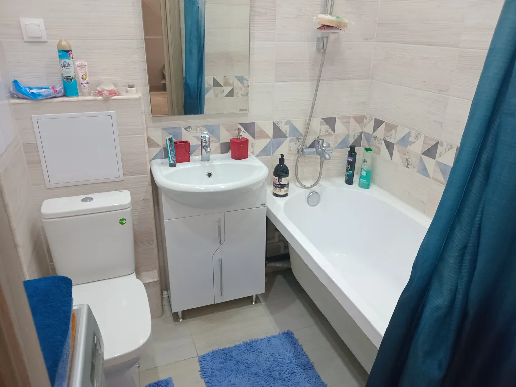 Уютная однокомнатная квартира напротив речки Великая