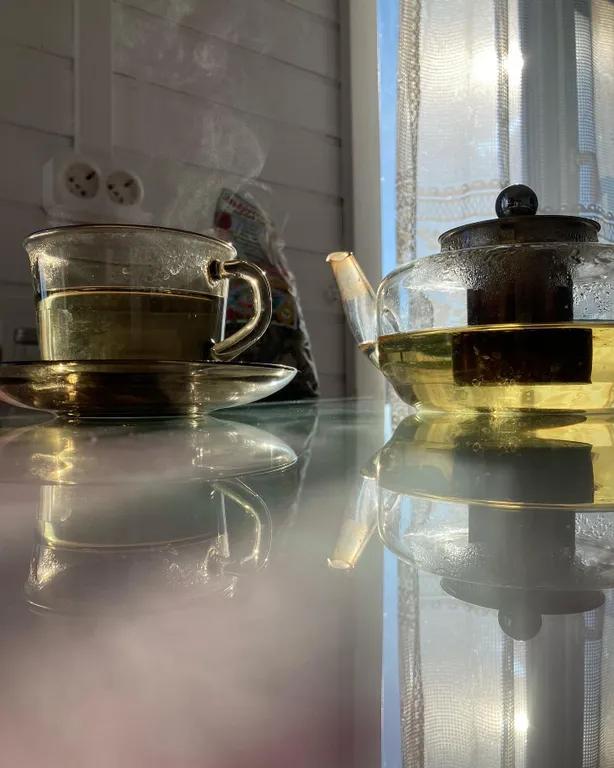 Дом у реки с баней