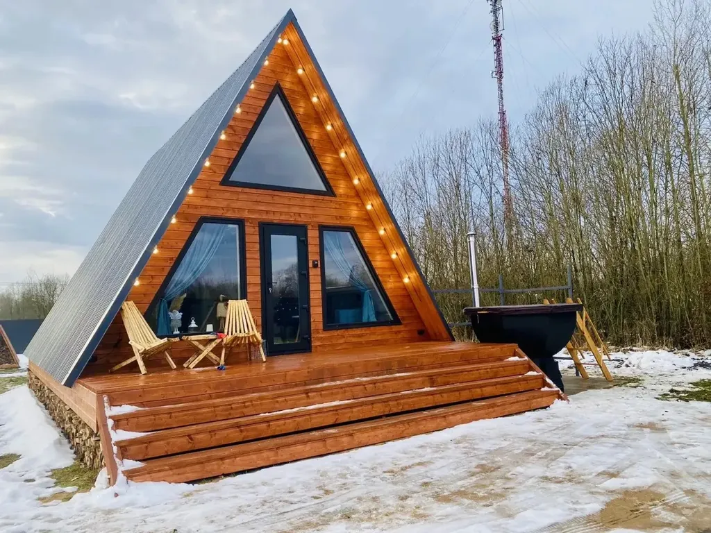 Дом 50m2 — чан, кухня, Wi-Fi