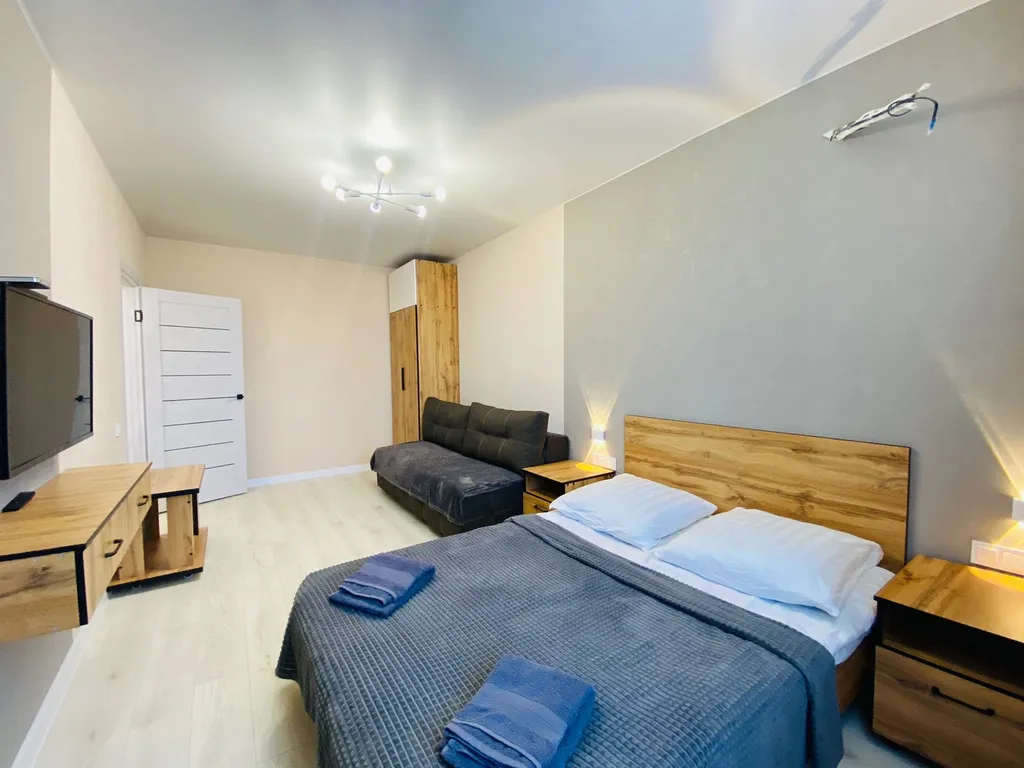 Квартира Двухкомнатный апартамент с красивым видом и евроремонтом — аренда посуточно в Тамбов