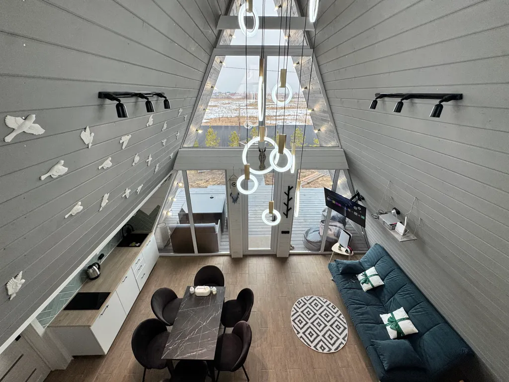 А-фрейм дом из pinterest