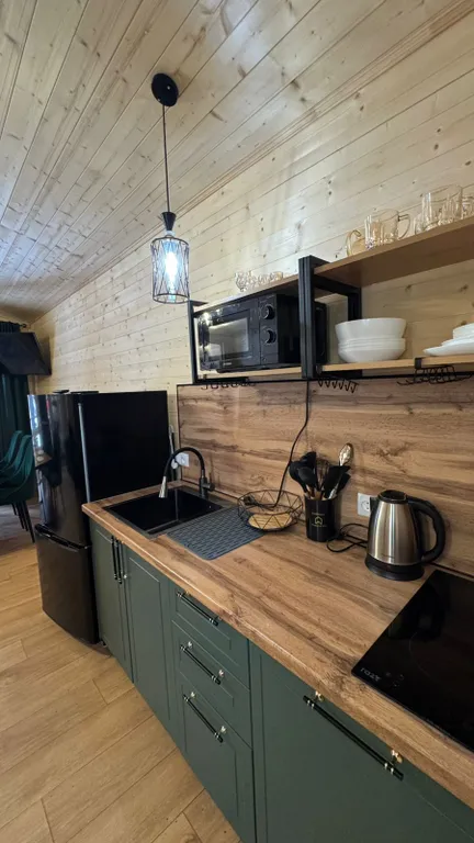 Коттедж Уютный барнхаус с видом на горы и лес — Архыз