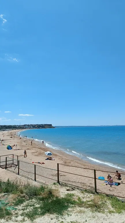 Уютная 2-комнатная студия на пляже