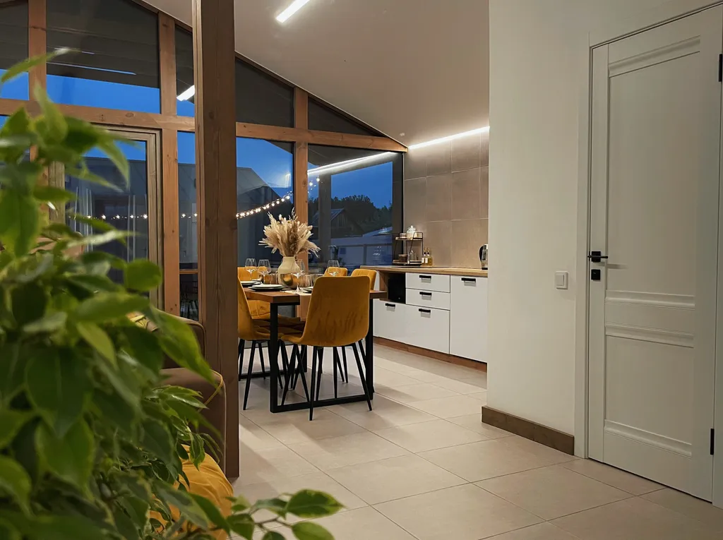 Просторный барнхаус с баней