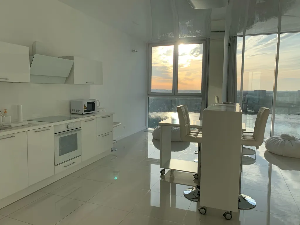 Квартира Квартира Белая панорамная студия Dream Sky — Санкт-Петербург