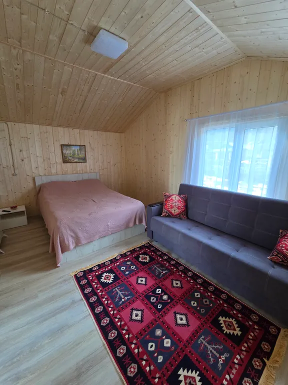 Барнхаус в сердце Теберды с видом на горы