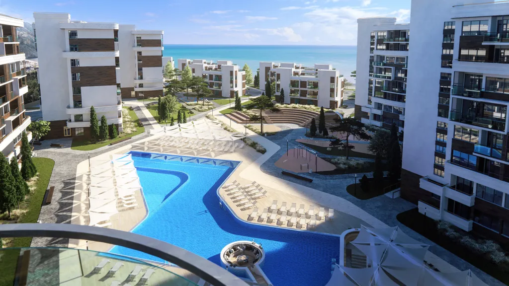 Апартаменты у моря в apart-hotel SPA Atlas