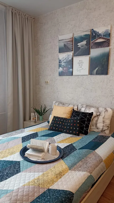 Просторная студия у метро Девяткино, парка и ТЦ Небо рядом