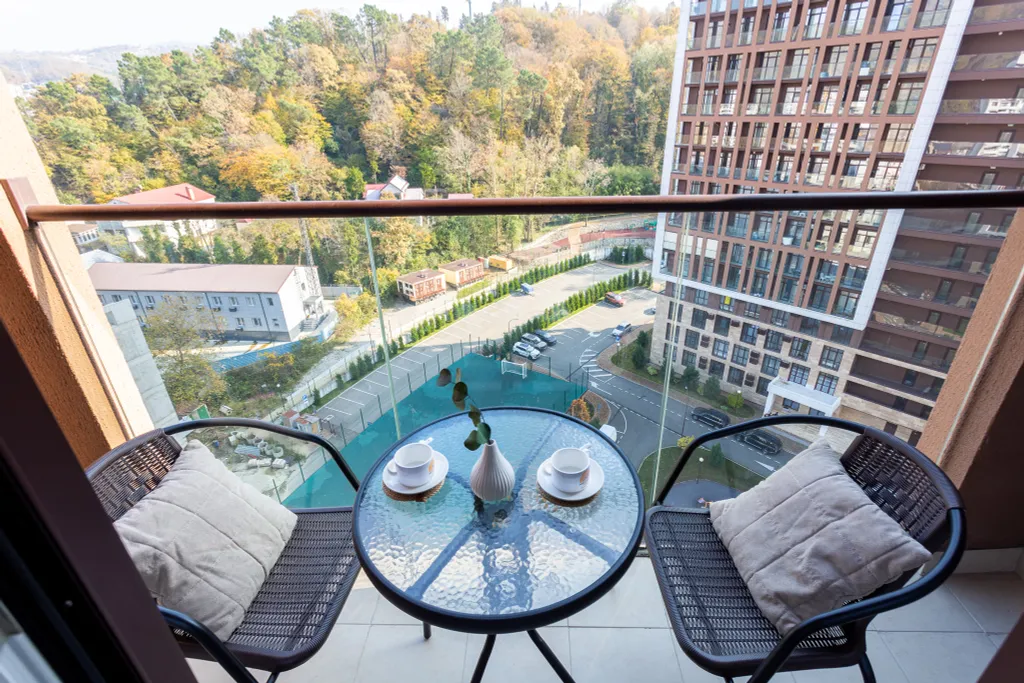 Уютная студия Аллея 254 с бассейном на территории