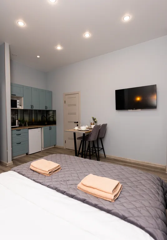 Уютная студия рядом с лесопарком