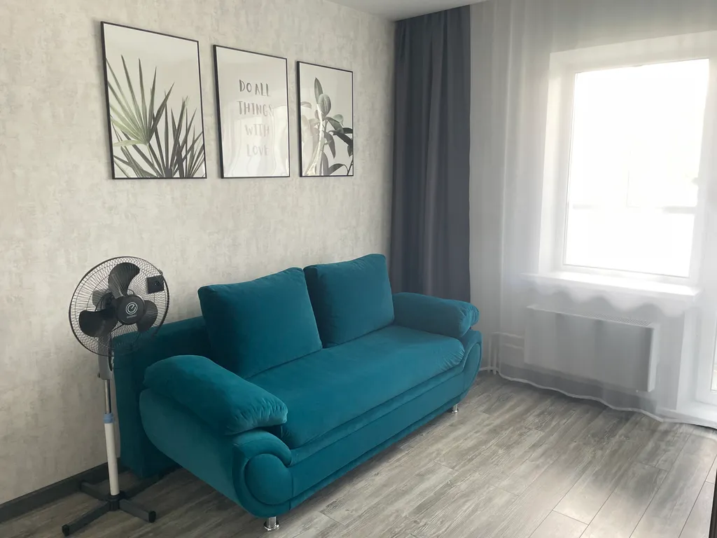 Квартира Уютная 2-комнатная студия рядом с аэропортом Толмачево — Обь