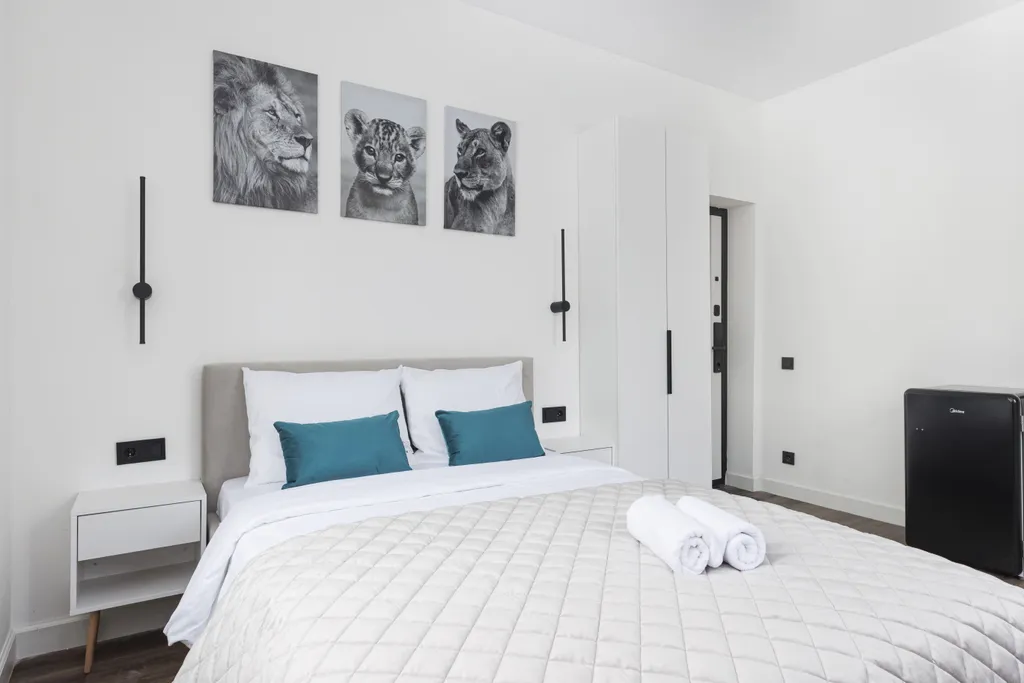 Квартира Квартира Дизайнерская студия на западе Москвы — Москва