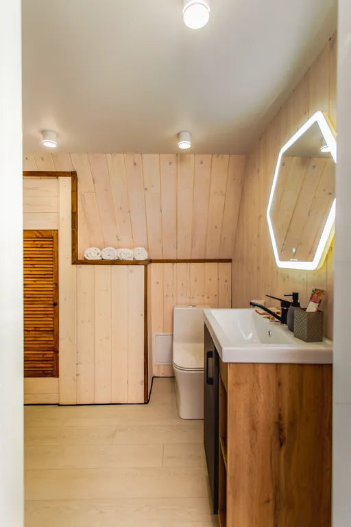 Уютный дом A-frame