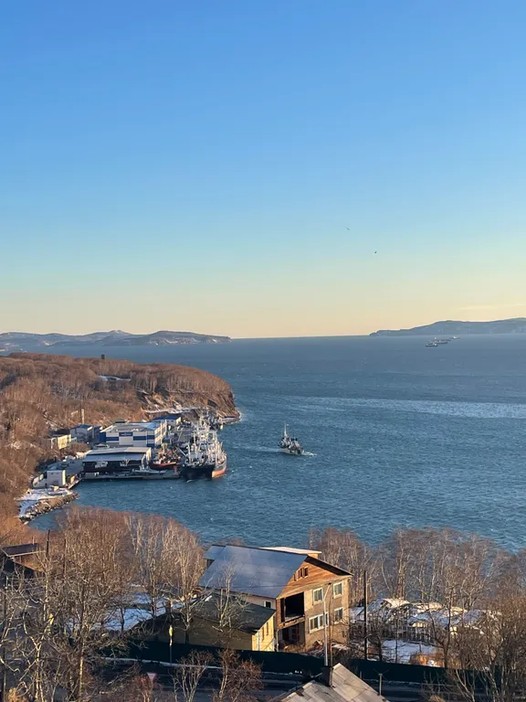 Новый дом 2024, апартаменты с террасой и видом на Авачинскую бухту