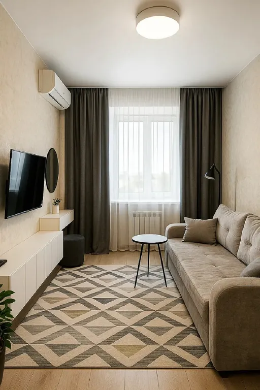 Комфортная евродвушка с видом на море