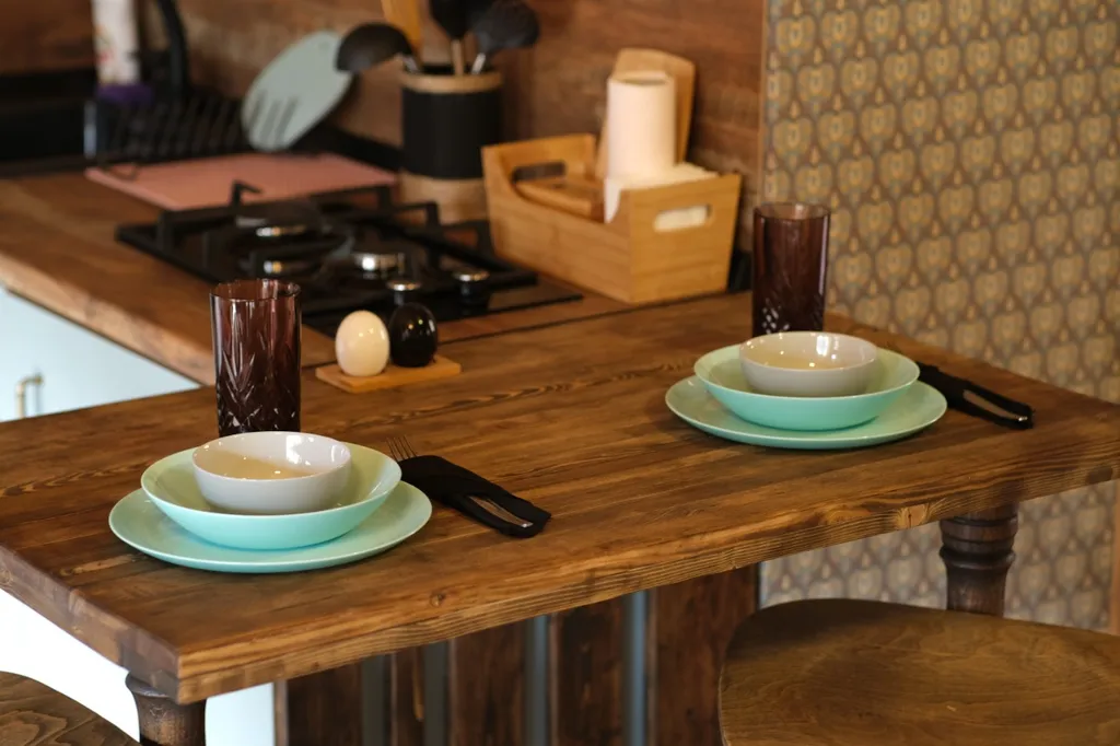 Уютная студия люкс с панорамными окнами с видом на горы