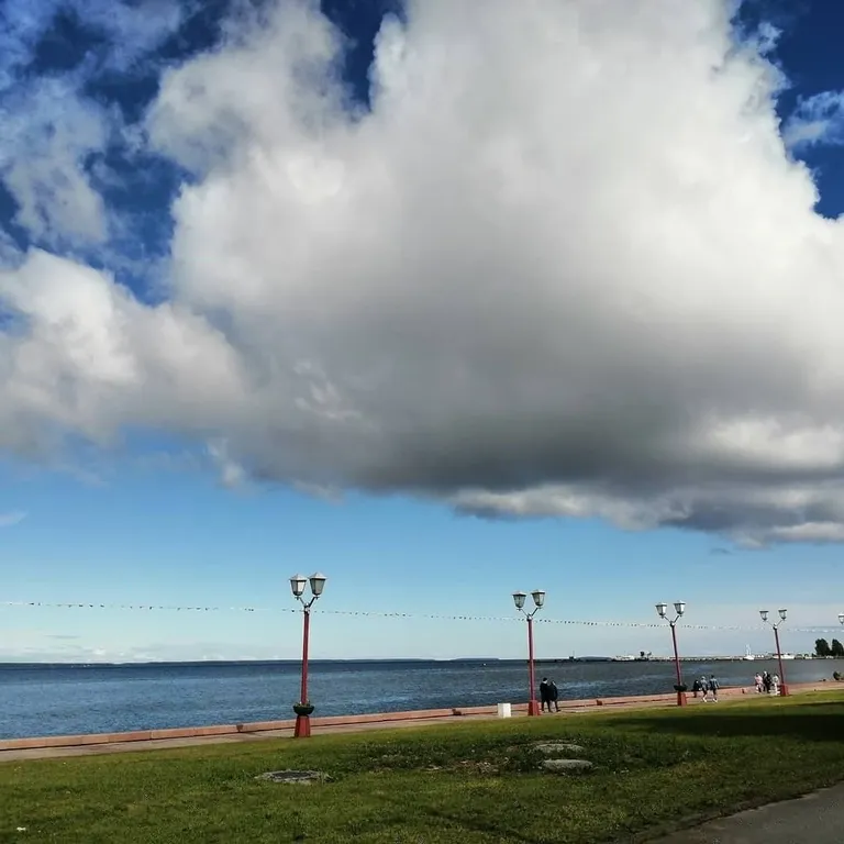 Апартамент с видом на Онежское озеро