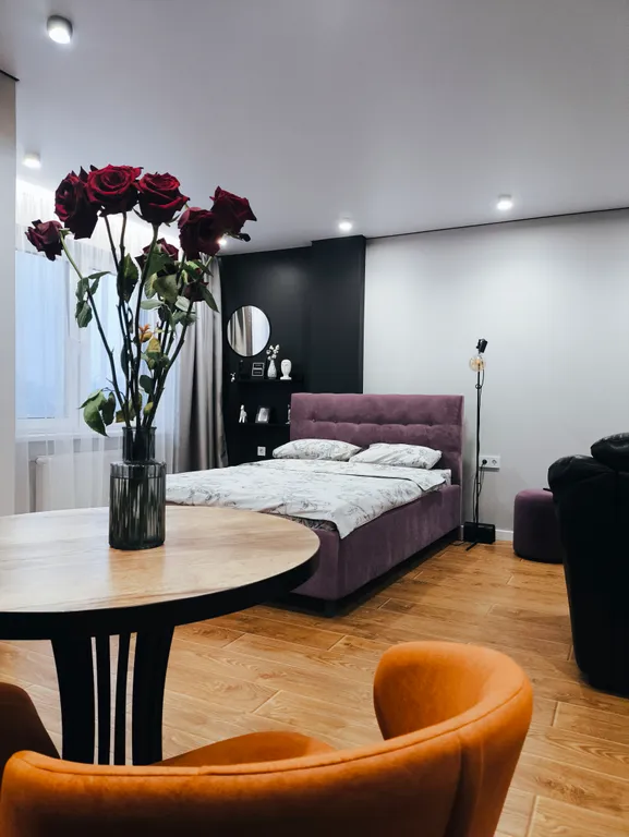 Apartments in a new building with designer renovations