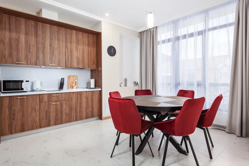 Квартира с великолепным видом на горы