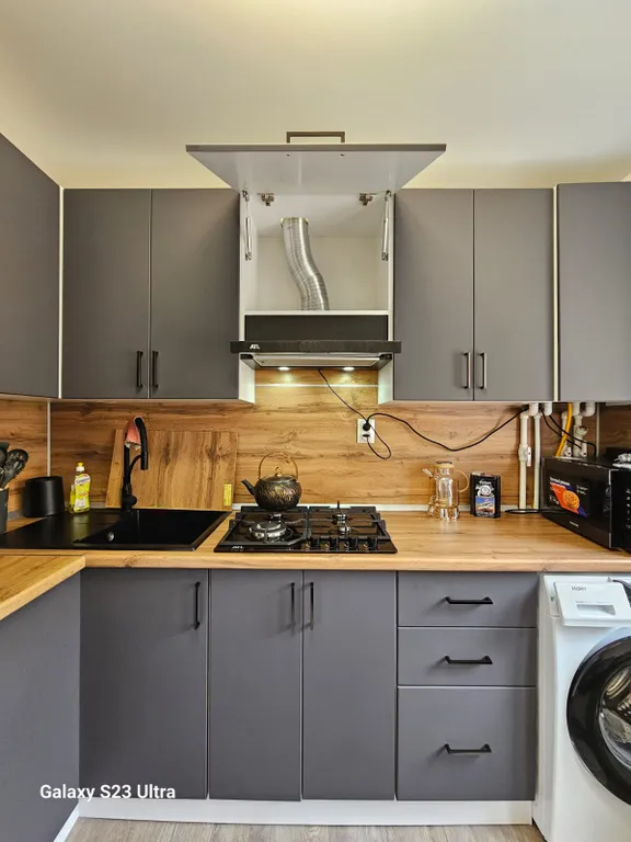 Стильная однушка с видом на горы