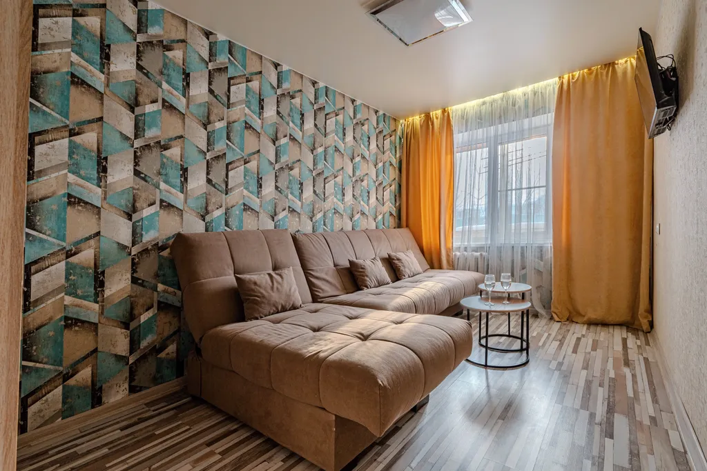 Красивая квартира с отдельными комнатами в районе Выя