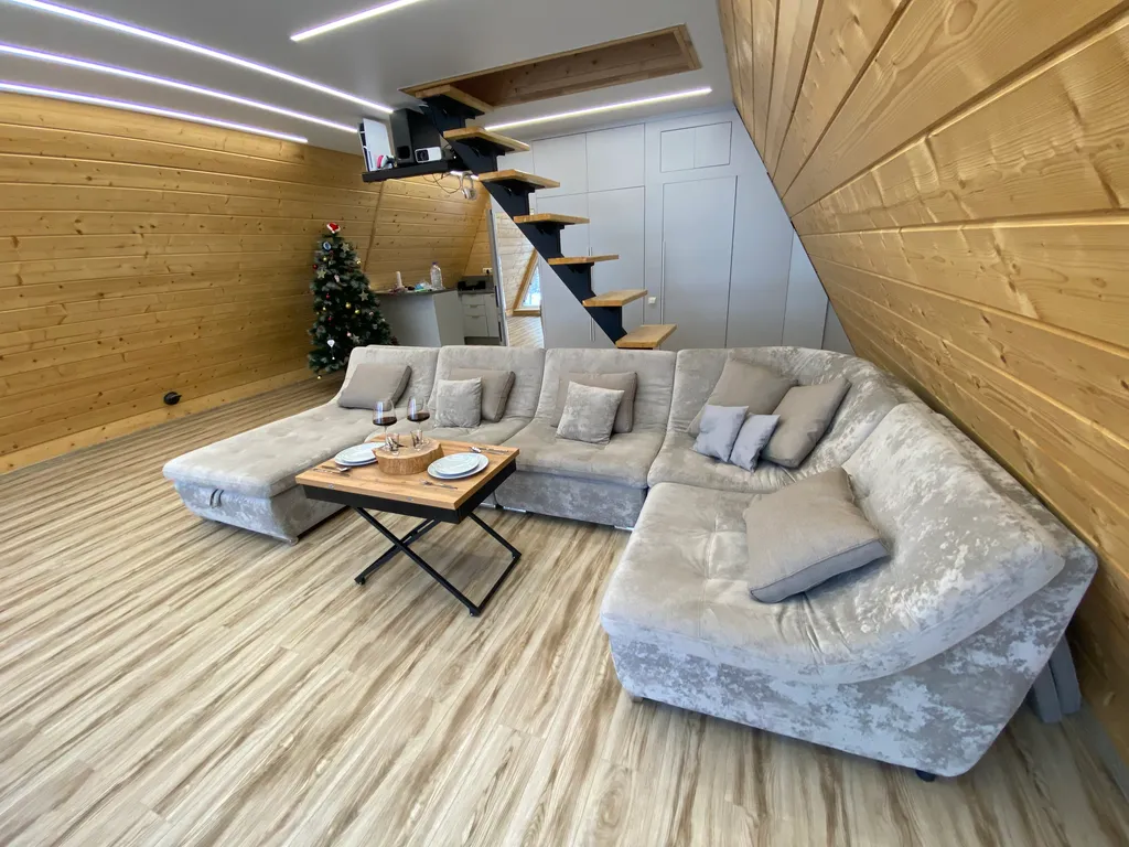 Глэмпинг 90m2 — чан, кухня, Wi-Fi
