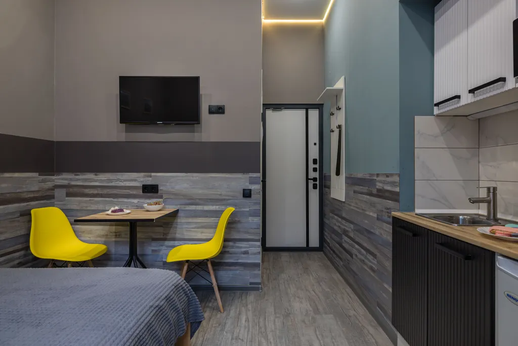 Квартира Квартира Уютная студия — Санкт-Петербург