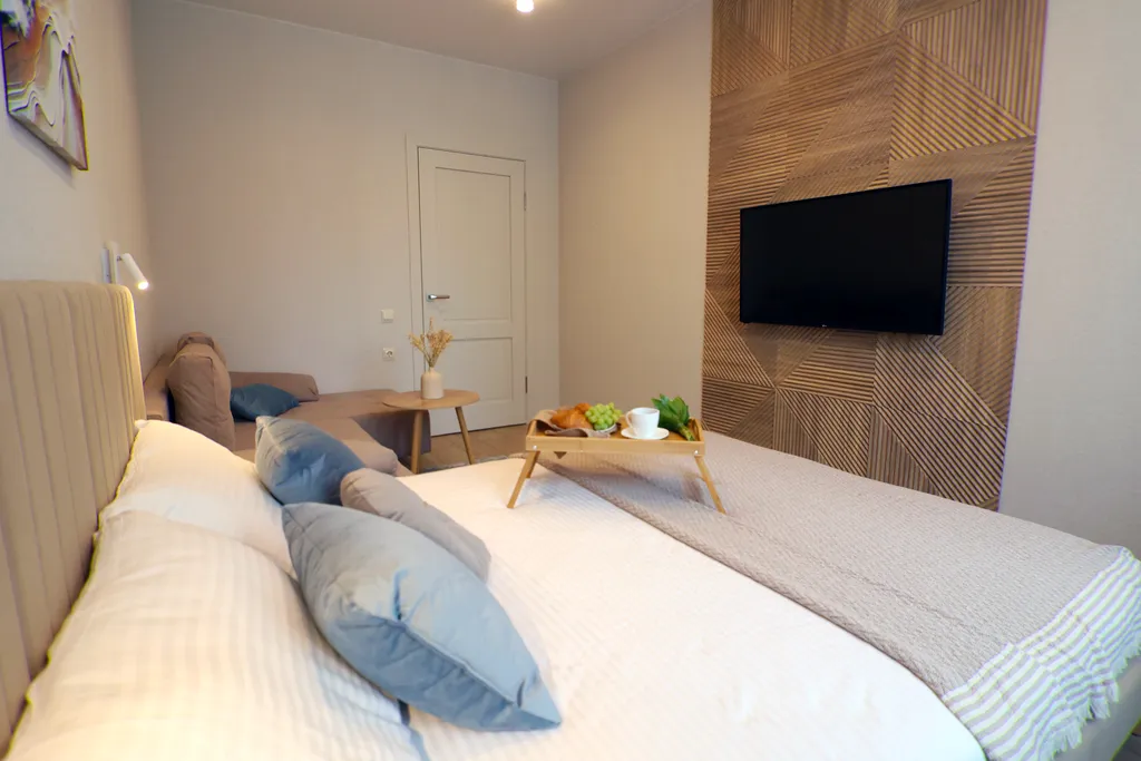 Светлая квартира у моря